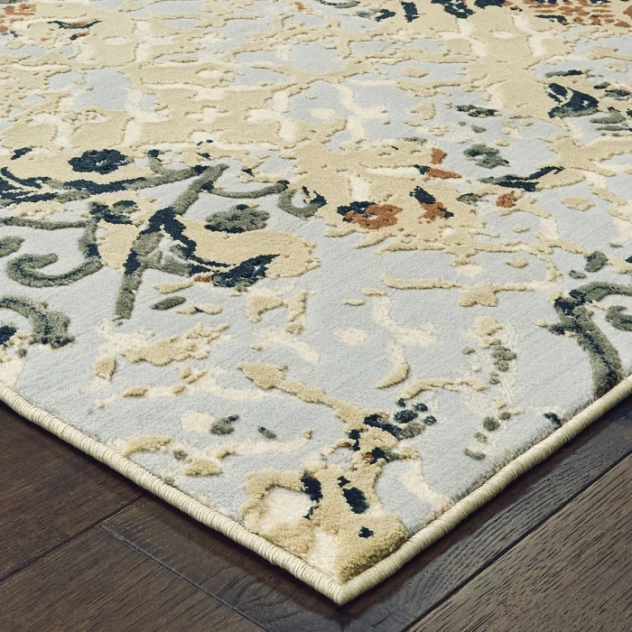 Oriental Weavers Area Rug Bowen 108W2 Grey 5' 3" X  7' 6"