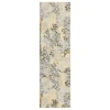 Oriental Weavers Bowen 108W2 Grey/ Gold Area Rug 2 ft. 3 in. X 7 ft. 6 in. Runner