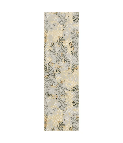 Oriental Weavers Area Rug Bowen 108W2 Grey 2' 3" X  7' 6" Runner