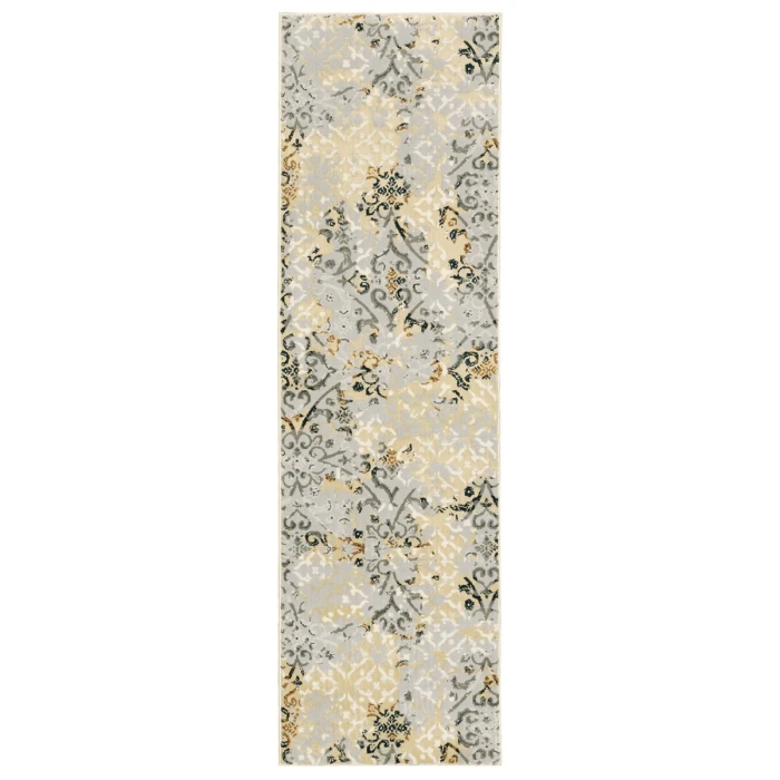 Oriental Weavers Area Rug Bowen 108W2 Grey 5' 3" X  7' 6"