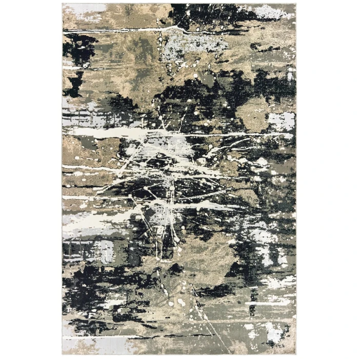 Oriental Weavers Area Rug Bowen 109E2 Black 7'10" X 10'10"