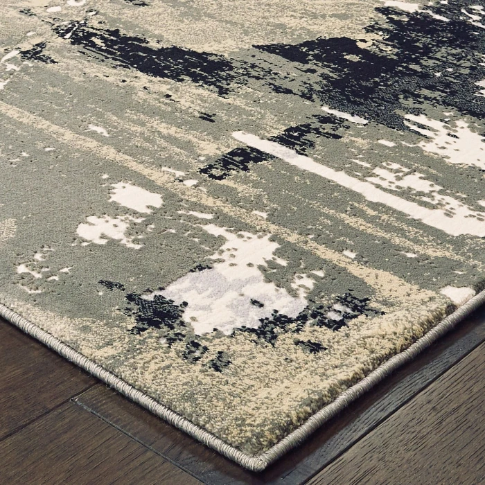 Oriental Weavers Area Rug Bowen 109E2 Black 7'10" X 10'10"