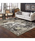 Oriental Weavers Area Rug Bowen 109E2 Black 2' 3" X  7' 6" Runner