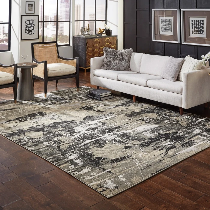 Oriental Weavers Area Rug Bowen 109E2 Black 7'10" X 10'10"