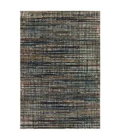 Oriental Weavers Bowen 1332H Black/ Navy Area Rug 5 ft. 3 in. X 7 ft. 6 in. Rectangle