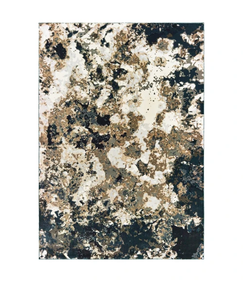 Oriental Weavers Area Rug Bowen 1808Q Navy 6' 7" X  9' 6"