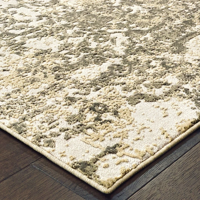 Oriental Weavers Area Rug Bowen 2067W Grey 6' 7" X  9' 6"