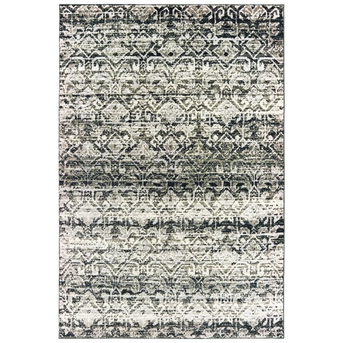 Oriental Weavers Area Rug Bowen 042H2 Grey 6' 7" X  9' 6"