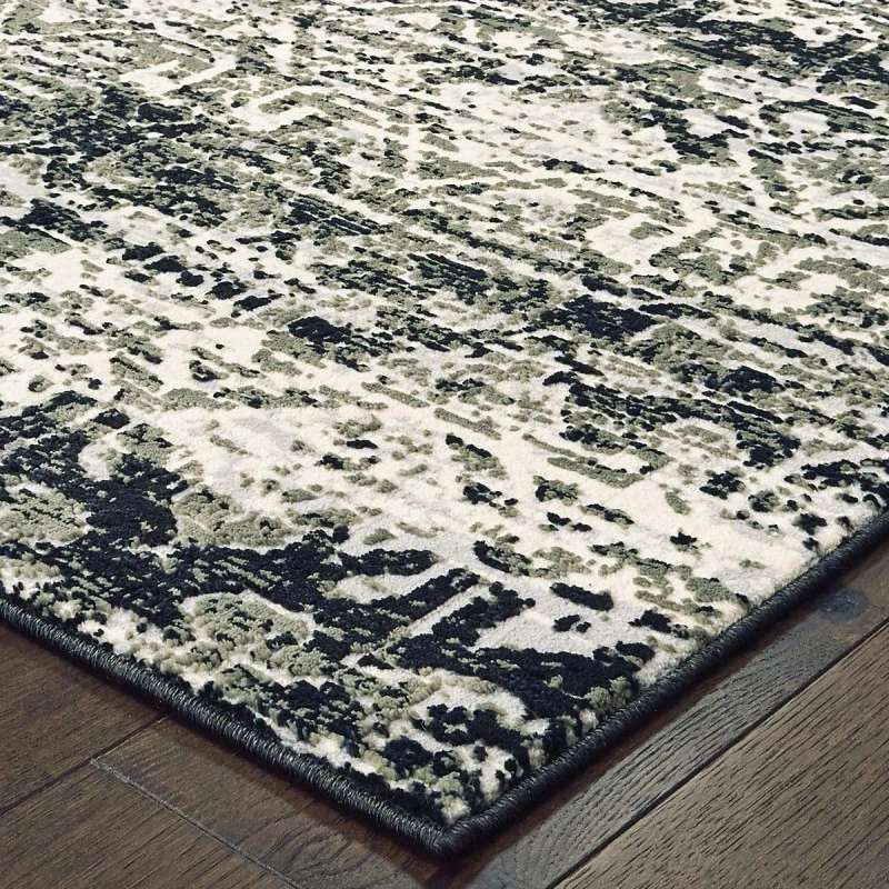 Oriental Weavers Area Rug Bowen 042H2 Grey 3'10" X  5' 5"