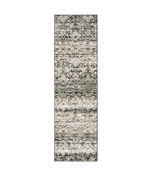 Oriental Weavers Area Rug Bowen 042H2 Grey 7'10" X 10'10"