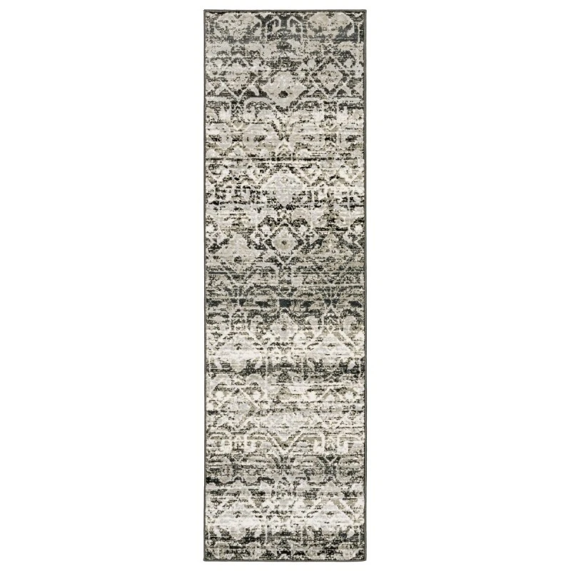 Oriental Weavers Area Rug Bowen 042H2 Grey 3'10" X  5' 5"