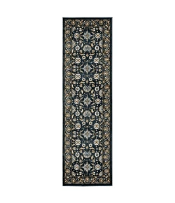 Oriental Weavers Bowen 534L2 Navy/ Gold Area Rug 3 ft. 10 in. X 5 ft. 5 in. Rectangle