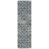 Oriental Weavers Bowen 5506E Navy/ Ivory Area Rug 2 ft. 3 in. X 7 ft. 6 in. Runner