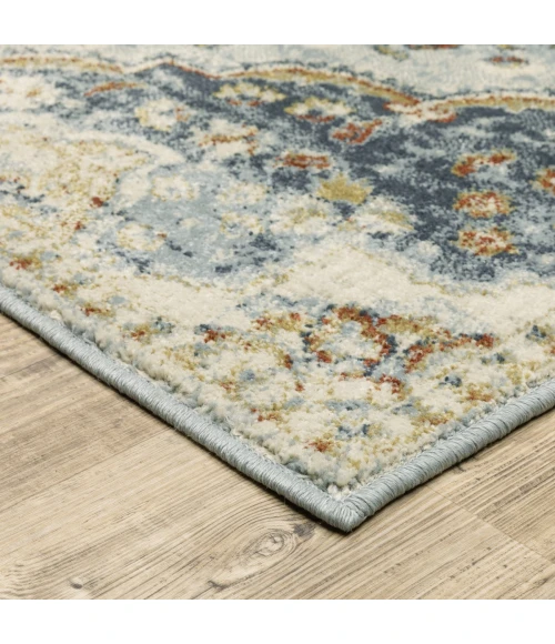 Oriental Weavers Area Rug Branson BR01A Blue 1'10" X  7' 3" Runner