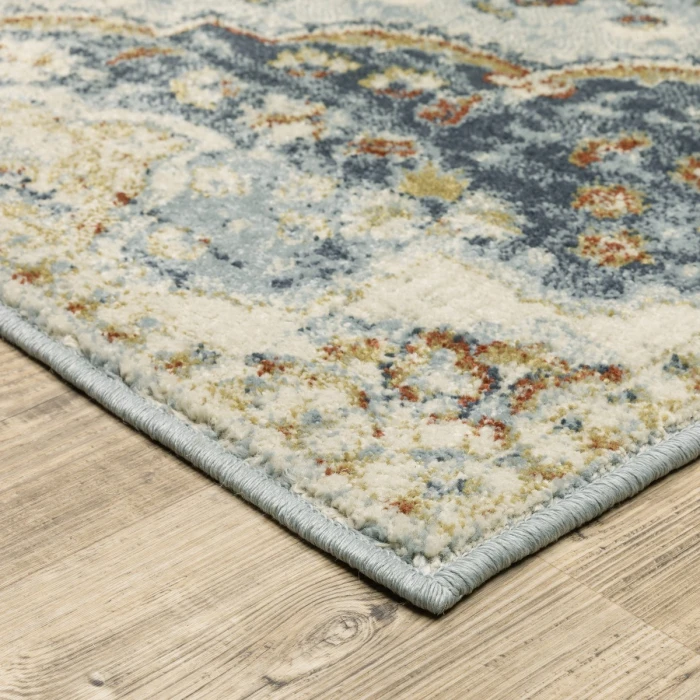 Oriental Weavers Area Rug Branson BR01A Blue 1'10" X  7' 3" Runner