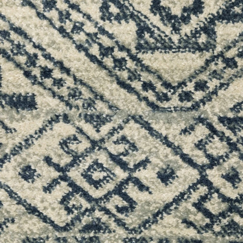 Oriental Weavers Area Rug Branson BR02A Blue 3' 3" X  5'