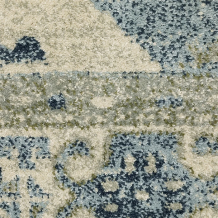 Oriental Weavers Area Rug Branson BR03A Blue 1'10" X  7' 3" Runner