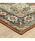 Oriental Weavers Area Rug Branson BR04A Rust 1'10" X  7' 3" Runner