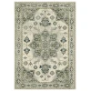 Oriental Weavers Branson Br04B Ivory/ Blue Area Rug 1 ft. 10 in. X 7 ft. 3 in. Runner