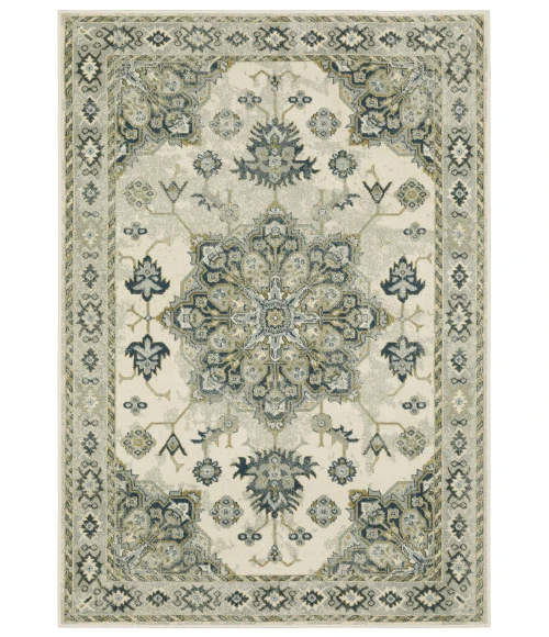 Oriental Weavers Area Rug Branson BR04B Ivory 1'10" X  7' 3" Runner