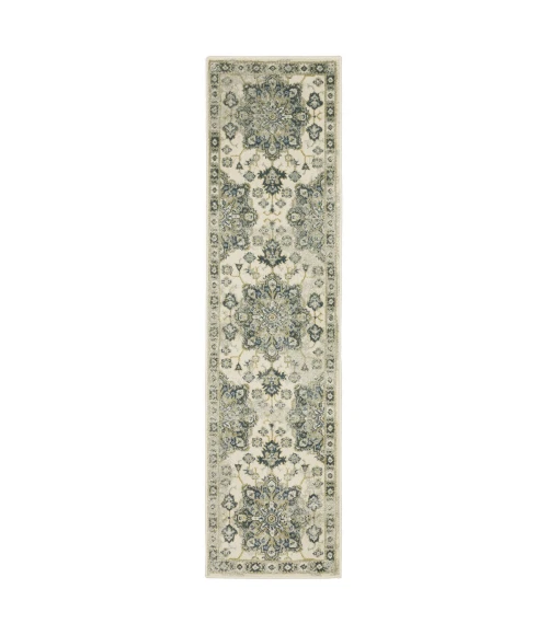 Oriental Weavers Area Rug Branson BR04B Ivory 1'10" X  7' 3" Runner