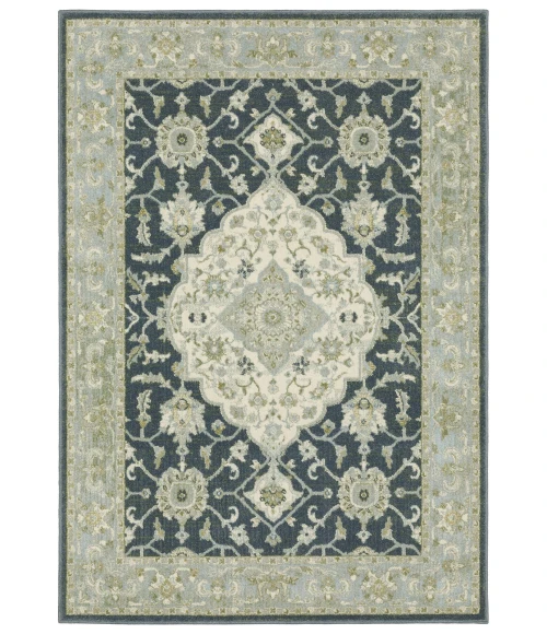 Oriental Weavers Area Rug Branson BR05A Blue 1'10" X  7' 3" Runner