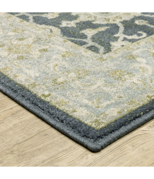 Oriental Weavers Area Rug Branson BR05A Blue 1'10" X  7' 3" Runner