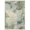 Oriental Weavers Branson Br08A Blue/ Green Area Rug 1 ft. 10 in. X 7 ft. 3 in. Runner