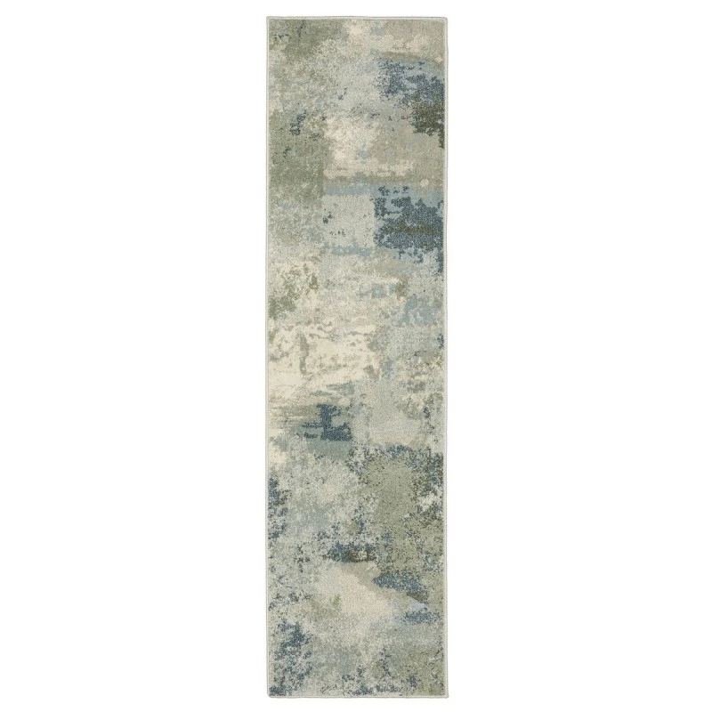 Oriental Weavers Area Rug Branson BR08A Blue 5' 3" X  7' 3"