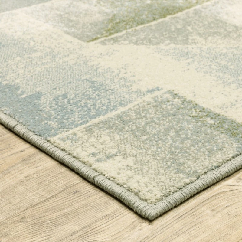 Oriental Weavers Area Rug Branson BR10A Blue 6' 7" X  9' 2"