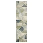 Oriental Weavers Branson Br10A Blue/ Green Area Rug 1 ft. 10 in. X 7 ft. 3 in. Runner