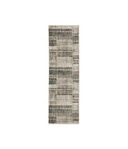 Oriental Weavers Cambria 55X Beige/ Charcoal 1 Ft.10 In. X 7 Ft. 6 In. Runner Rug