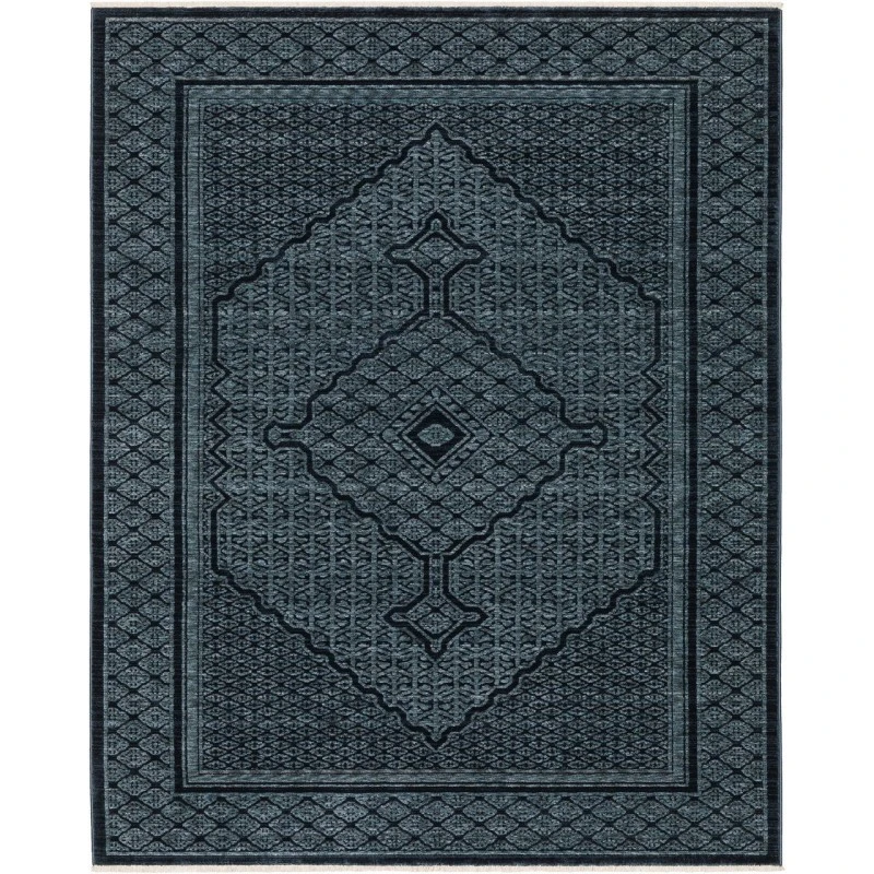 Oriental Weavers CAPELLA CAP01 Blue/Blue Rug 6'7X9'6