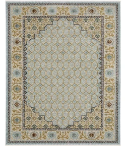 Oriental Weavers Capella Cap02 Blue/ Gold 5 Ft. 3 In. X 7 Ft. 6 In. Rectangle Rug