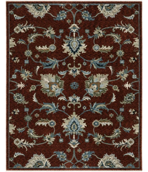 Oriental Weavers CAPELLA CAP06 Red 9'10X12'10