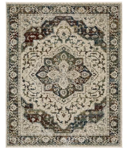 Oriental Weavers Capella Cap12 Beige/ Multi 3 Ft. 3 In. X 5 Ft. Rectangle Rug