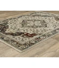 Oriental Weavers CAPELLA cap12 Beige/Multi Rug 3'3X5'