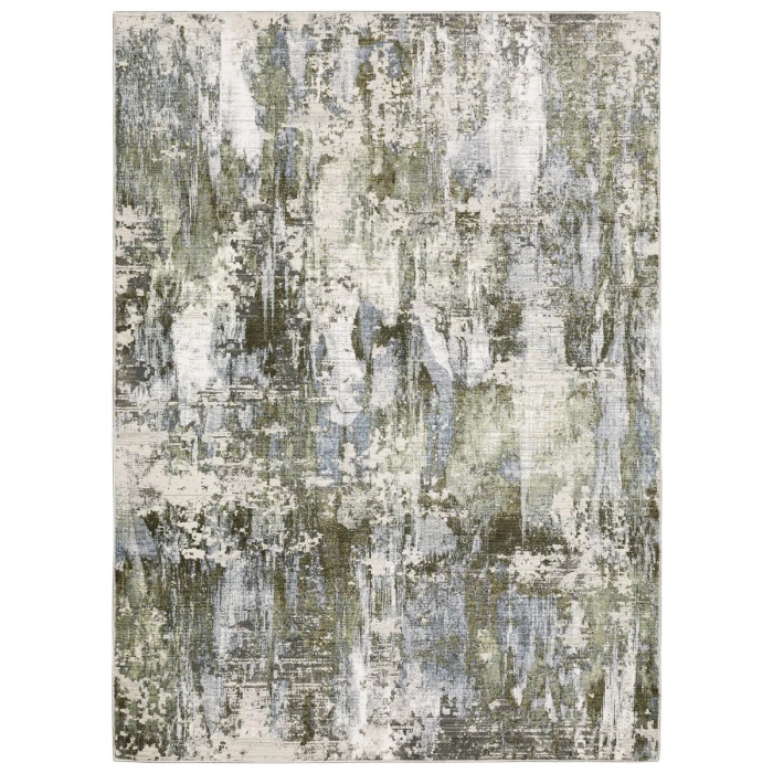 Oriental Weavers Area Rug Caravan 2060F Green 7'10" X 10'10"