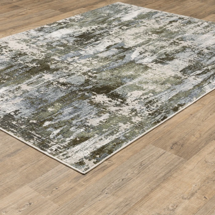 Oriental Weavers Area Rug Caravan 2060F Green 7'10" X 10'10"