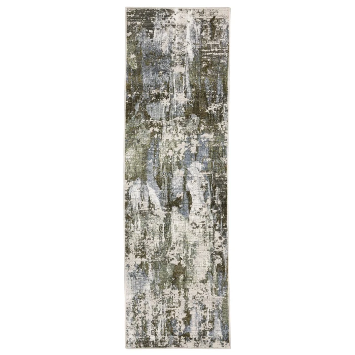 Oriental Weavers Area Rug Caravan 2060F Green 7'10" X 10'10"