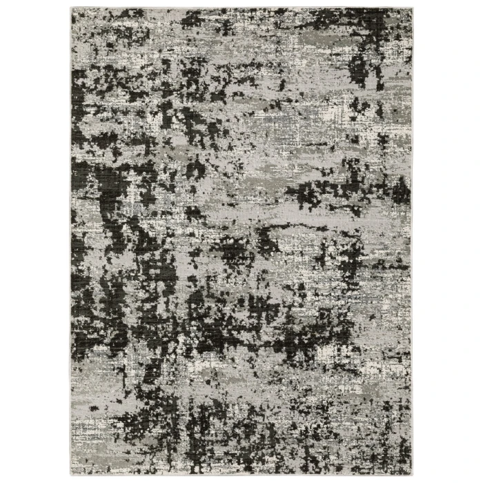 Oriental Weavers Area Rug Caravan 4153Q Grey 7'10" X 10'10"