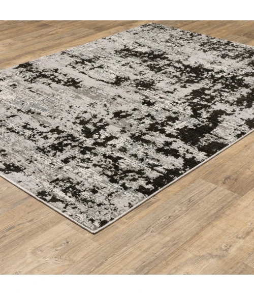 Oriental Weavers Area Rug Caravan 4153Q Grey 7'10" X 10'10"