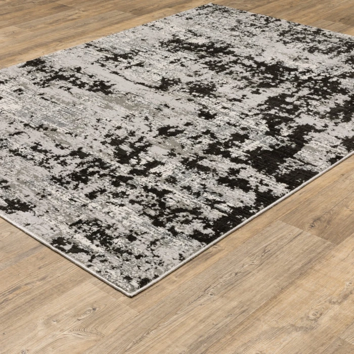 Oriental Weavers Area Rug Caravan 4153Q Grey 7'10" X 10'10"