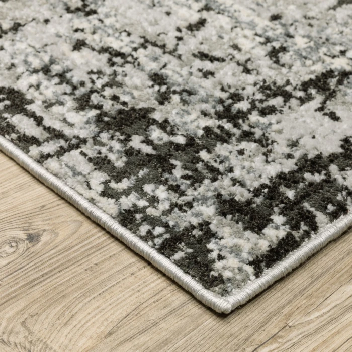 Oriental Weavers Area Rug Caravan 4153Q Grey 7'10" X 10'10"