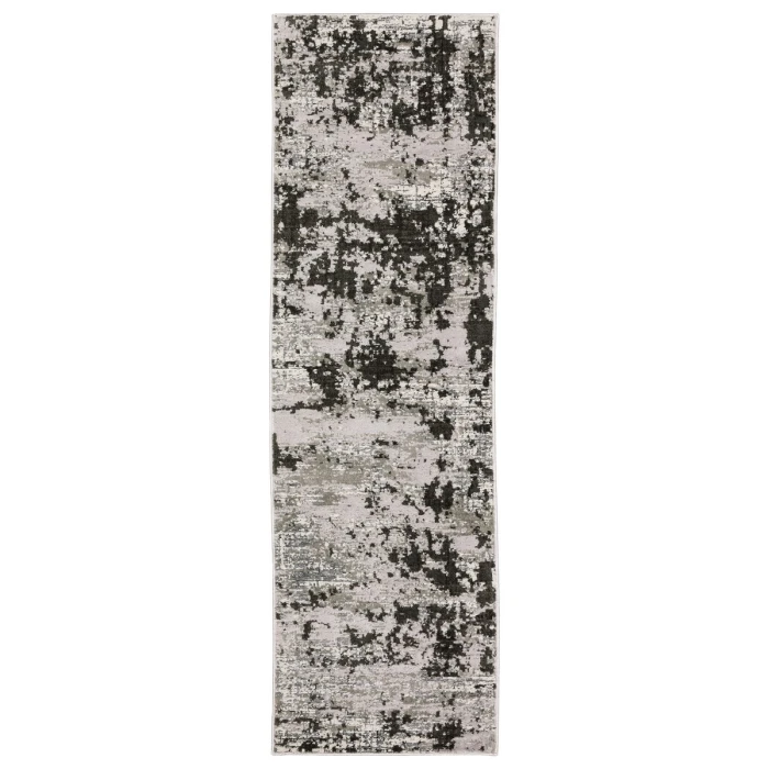 Oriental Weavers Area Rug Caravan 4153Q Grey 7'10" X 10'10"
