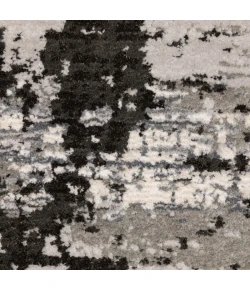 Oriental Weavers Caravan 4153Q Grey/ Black Area Rug 7 ft. 10 in. X 10 ft. 10 in. Rectangle