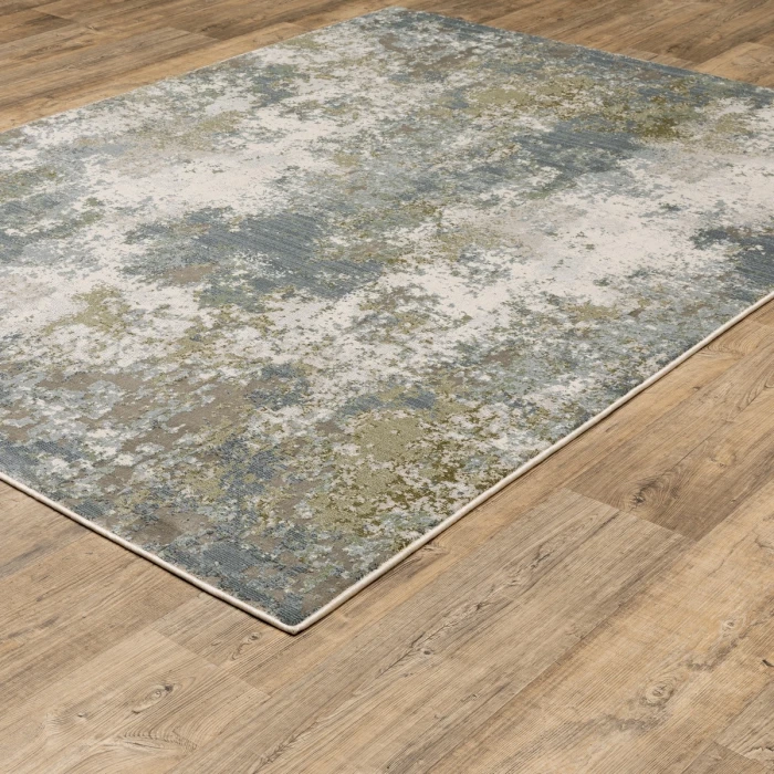 Oriental Weavers Area Rug Caravan 5090E Blue 9'10" X 12'10"