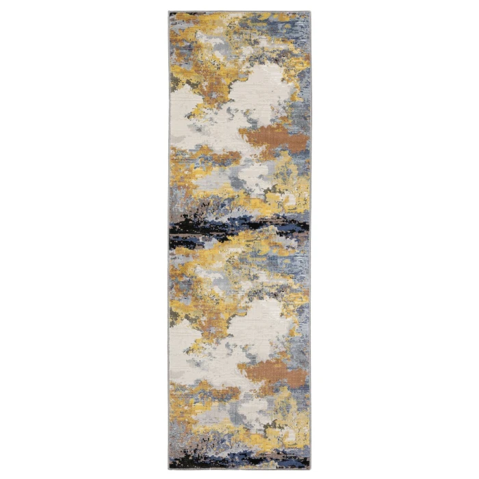Oriental Weavers Area Rug Caravan 530V8 Yellow 7'10" X 10'10"