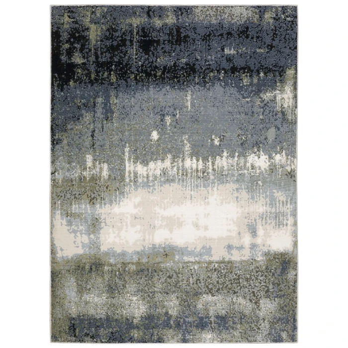 Oriental Weavers Area Rug Caravan 5571H Blue 7'10" X 10'10"