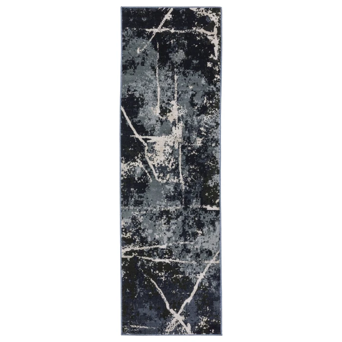 Oriental Weavers Area Rug Caravan 7150B Blue 9'10" X 12'10"